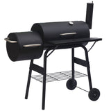 SKONYON Outdoor BBQ Grill Charcoal Barbecue Pit Patio Backyard Meat Cooker Smoker