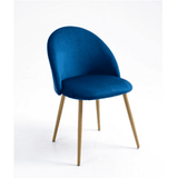 SKONYON Modern Accent Chair, Navy Blue