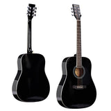 Acoustic Guitar 41-inch all-wood Acoustic Guitar Starter kit Bag, E-Tuner, Pick, Strap, Rag
