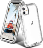 SUGIFT Case Compatible with iPhone 11 Case, Heavy Duty Shockproof Anti-Fall clear case