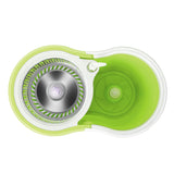 Easy wring Microfiber Spin Mop & Bucket Floor Cleaning System with 1 Extra Refill\xef\xbc\x88Green\xef\xbc\x89